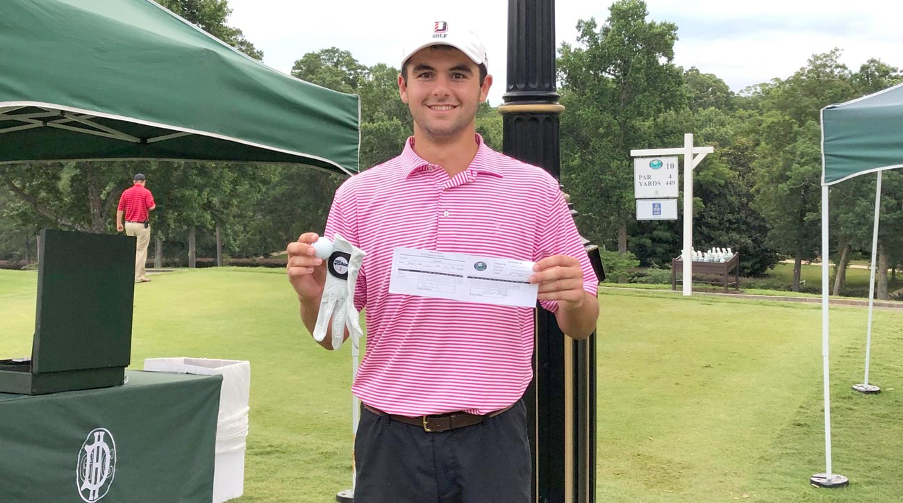 College golfer fires nearunthinkable 57 in Invitational tournament