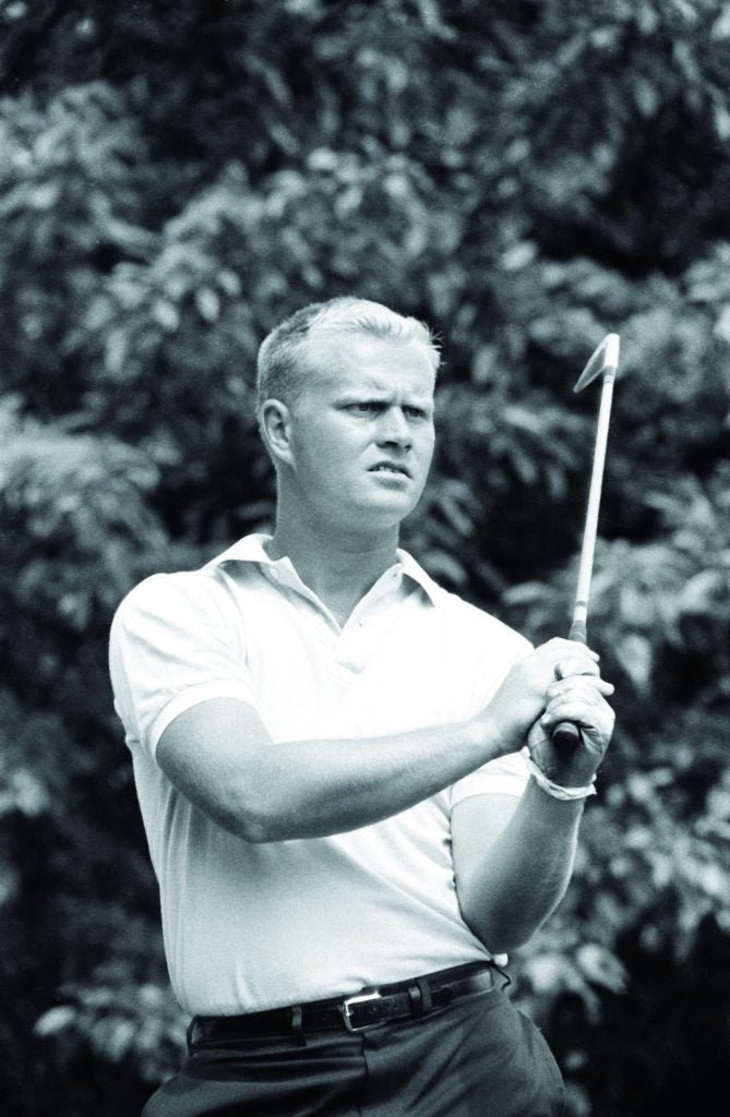 Jack Nicklaus at the 1959 U.S. Open