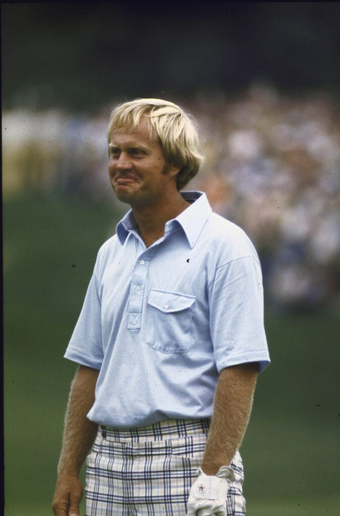 Jack Nicklaus at the 1975 PGA Championship
