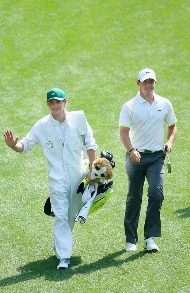 Rory McIlroy and Niall Horan