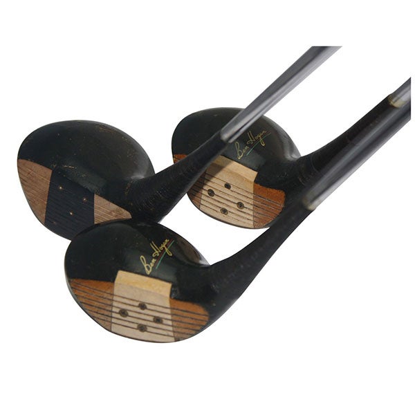 Driver and Fairway Woods Used by Jack Fleck at the 1955 U.S. Open -- $7,938