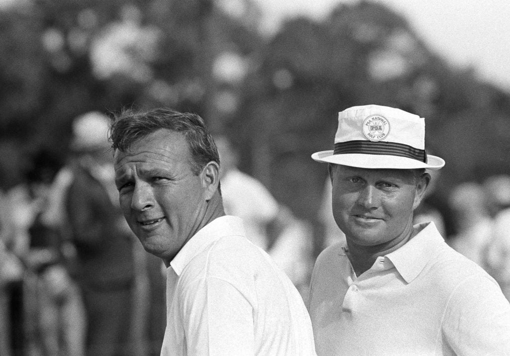 Arnold Palmer Partners With Jack Nicklaus in 1966