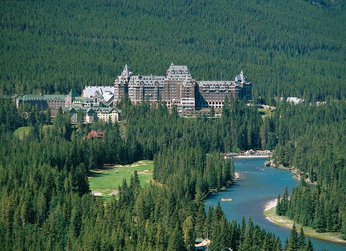 3. Canadian Rockies (Pictured: Fairmont Banff Springs Golf Course)