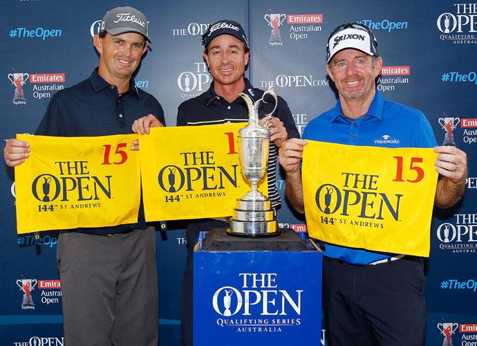 Greg Chalmers, Brett Rumford, Rod Pampling