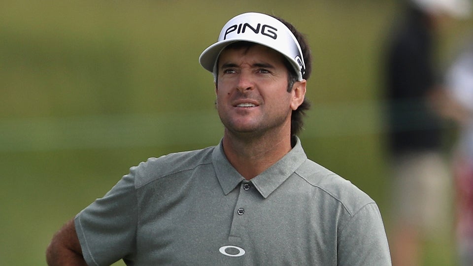 Bubba Watson Sinks Long Putt for Three Straight Birdies at U.S. Open