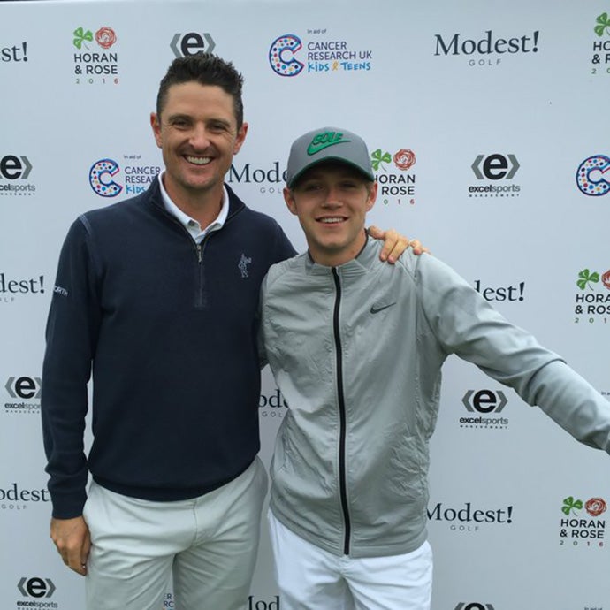 Justin Rose & Niall Horan 