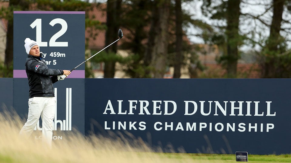 Tyrrell Hatton Ties St. Andrews Course Record, Leads Dunhill Links