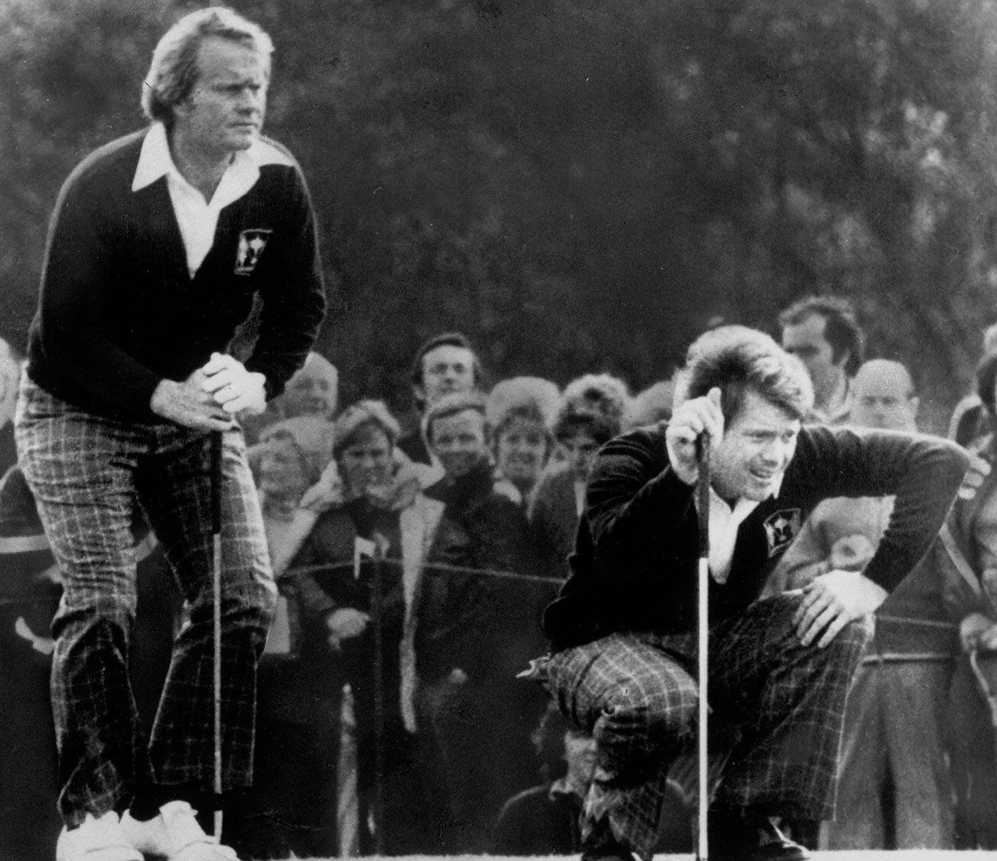 Jack Nicklaus and Tom Watson Were Ryder Cup Partners