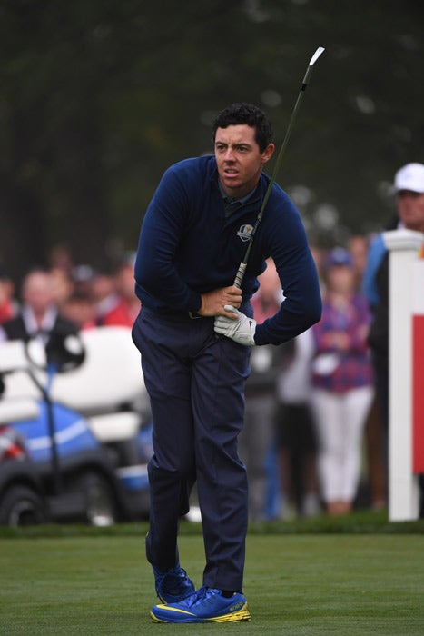 Rory McIlroy on Friday.