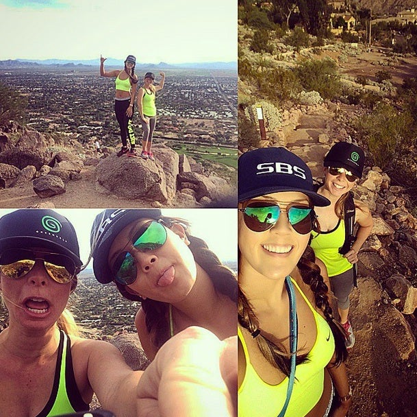 We love Phoenix! #hikingbudz #CamelbackMountain #NikeGolfSalesMeeting