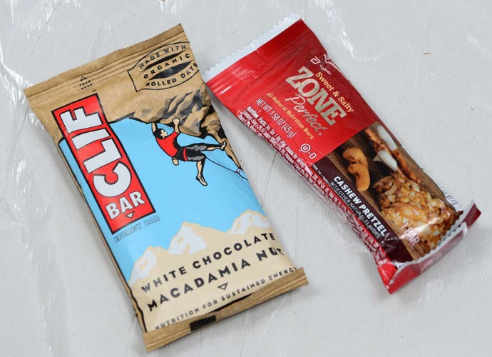 Energy bars are a smart way to keep a good round going.