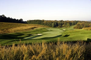 The 18th hole at Longaberger Golf Club.