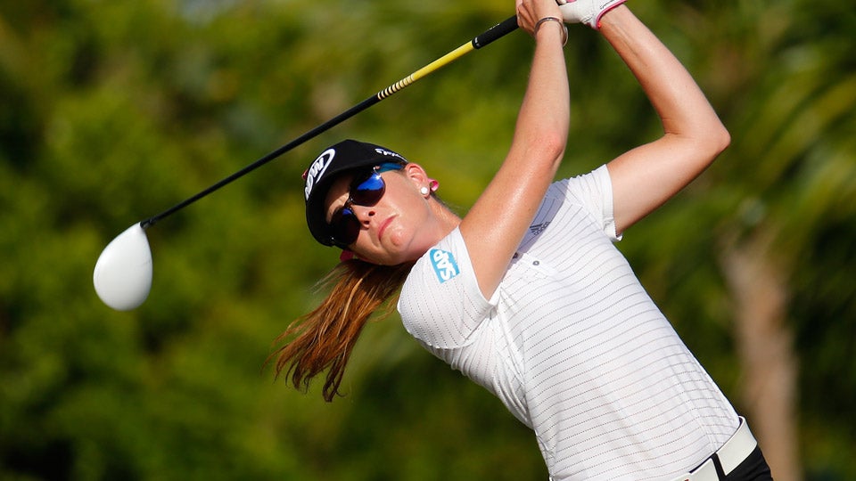 Paula Creamer fired a five-under 68 to tie six other players for the
