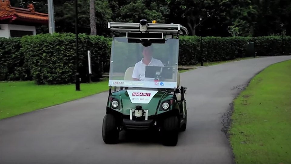 SelfDriving Golf Carts Launched in Singapore