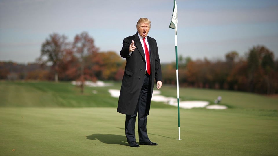 Trump Buried Wife In Golf Course