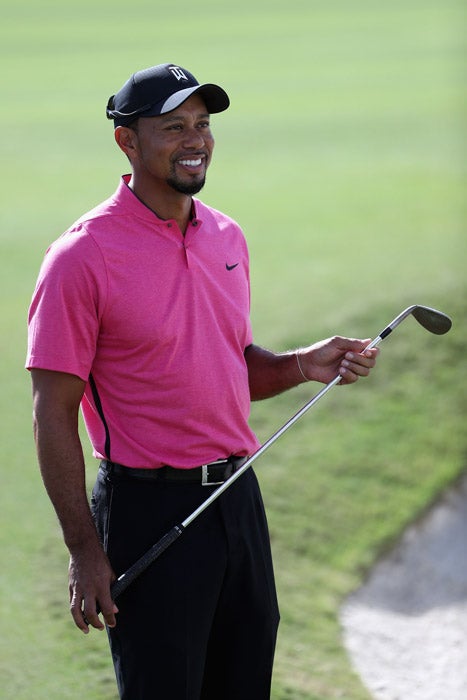 Tiger Woods at the 2016 Hero World Challenge