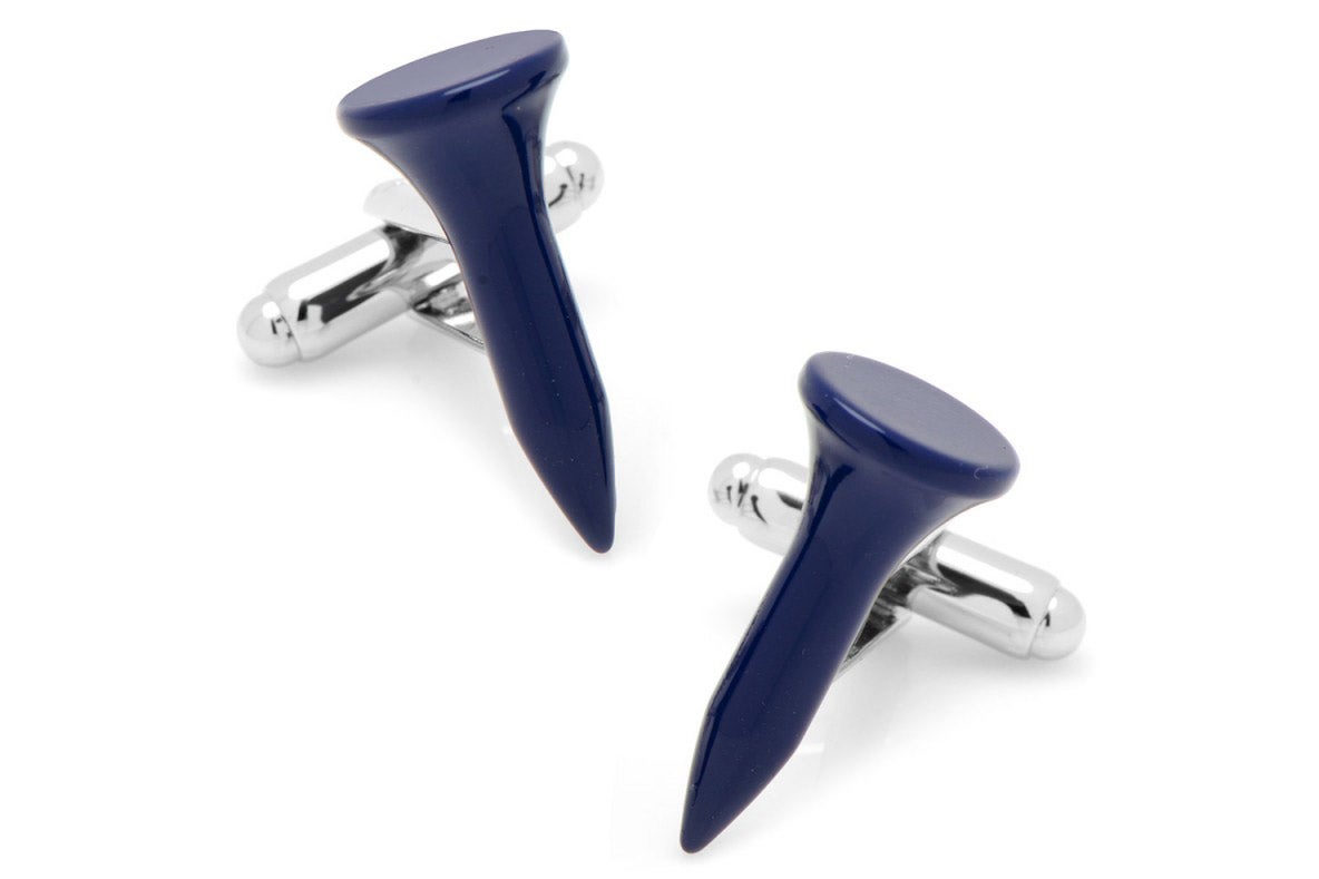 Cufflinks.com Navy Golf Tee Cufflinks, $55