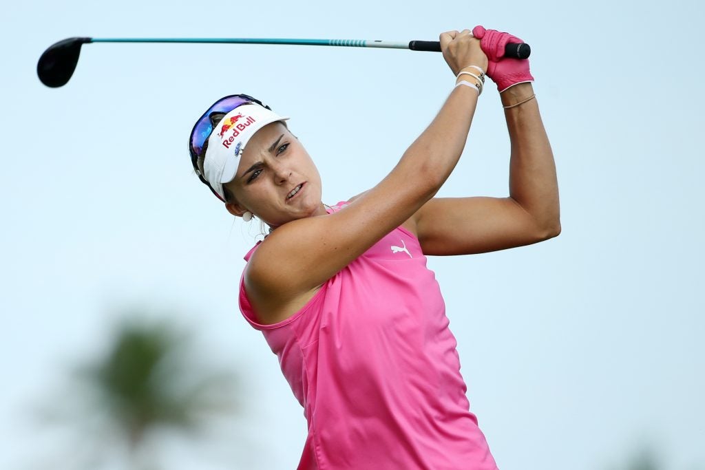 Stacy Lewis Lexi Thompson Share Lpga Tour Lead