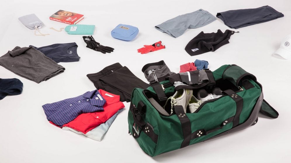 How to pack for a golf trip