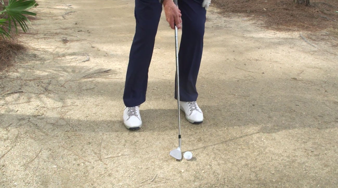 Golf Fix of the Week How to hit from a cart path