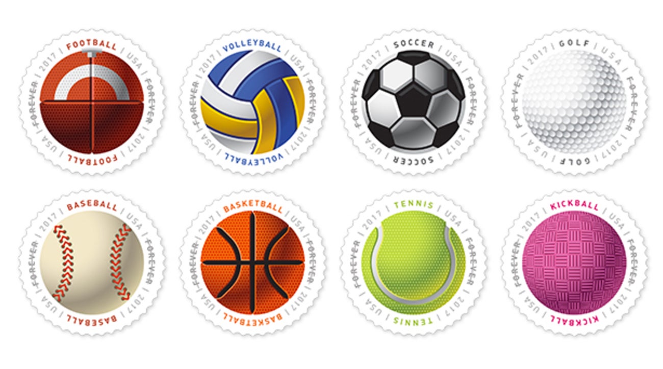 Golf balls included in new, firstofakind USPS stamps