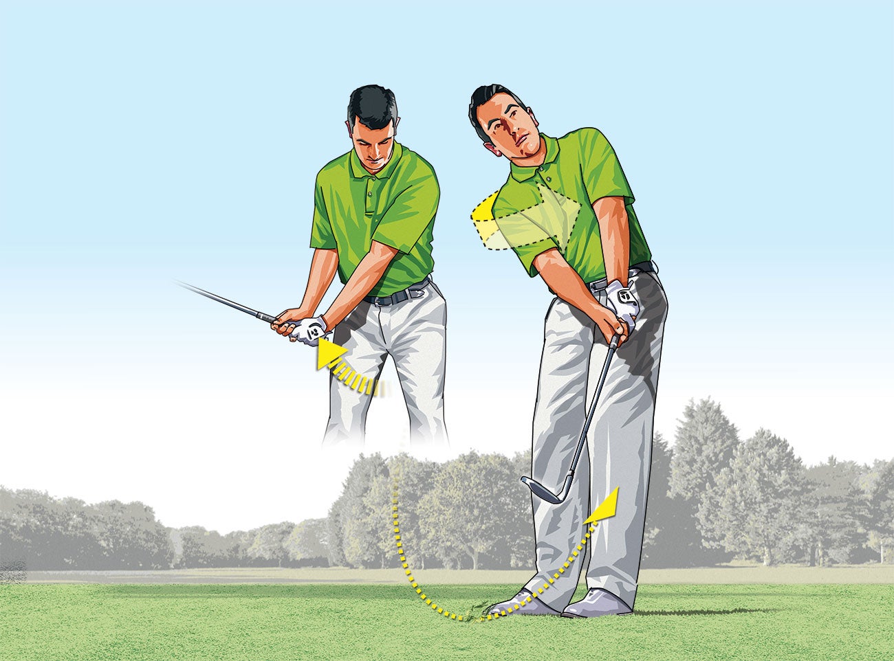 Golf Tips Turn Towards The Target For A Full Finish