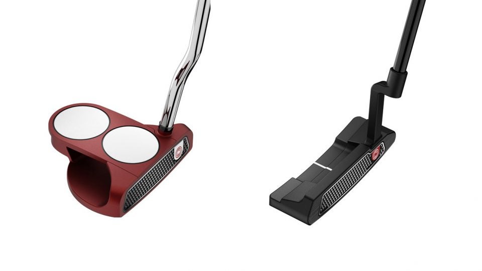 FIRST LOOK Odyssey OWorks Red and Black putters