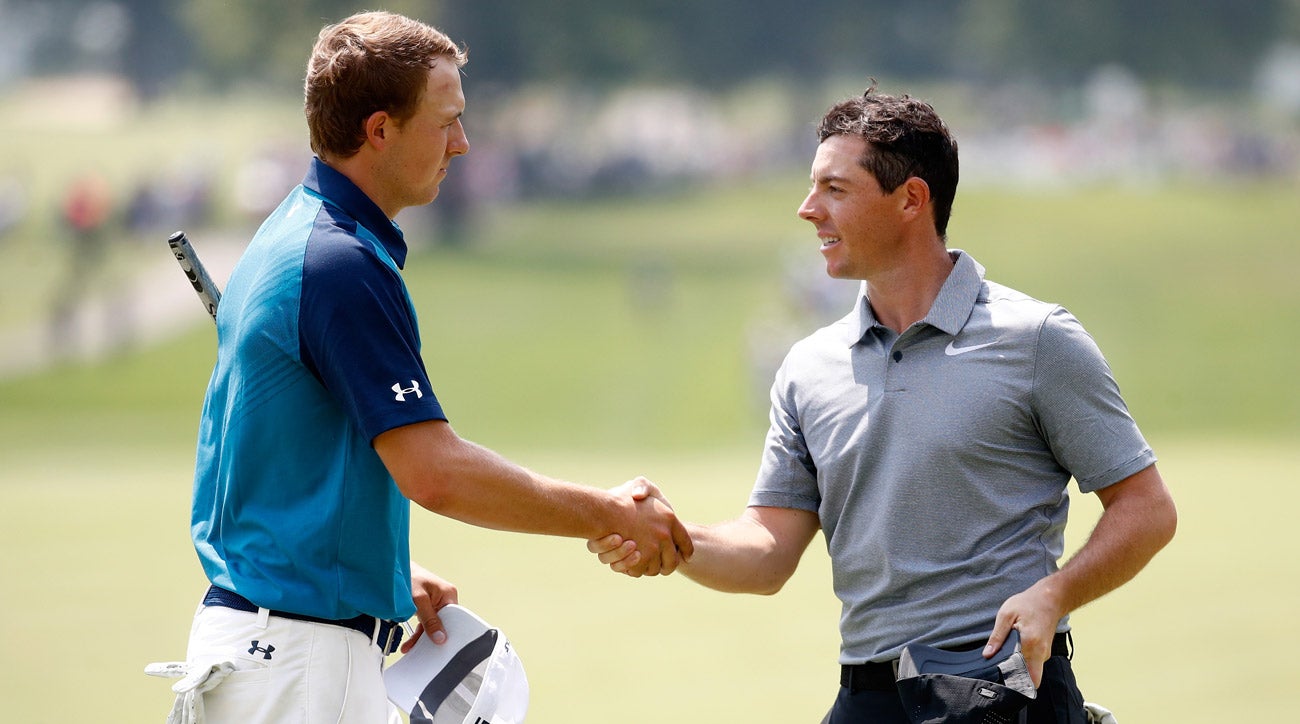 Jordan Spieth, Rory McIlroy two back after matching 67s at ...