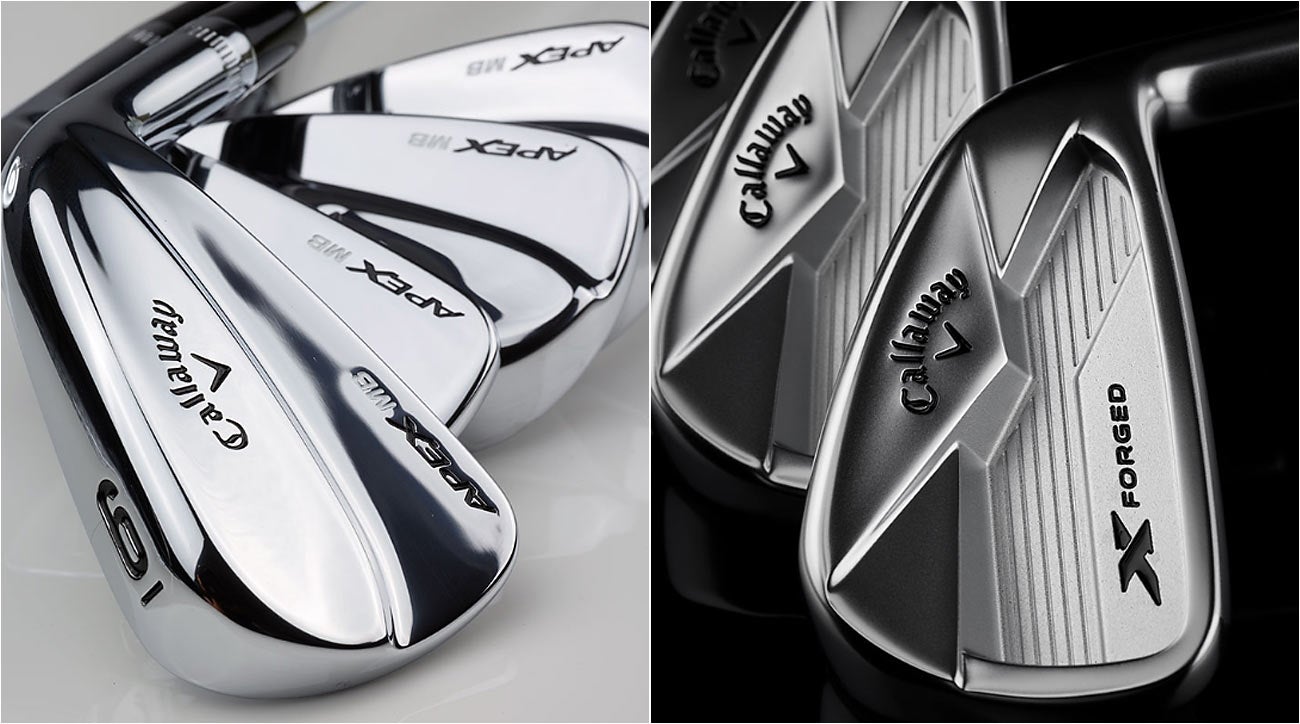 First Look: Callaway Apex MB and X Forged irons