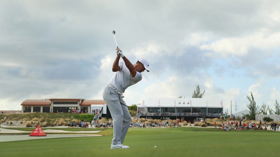 tiger round 2 tee time