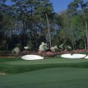 A look at the 13th green at Augusta National.