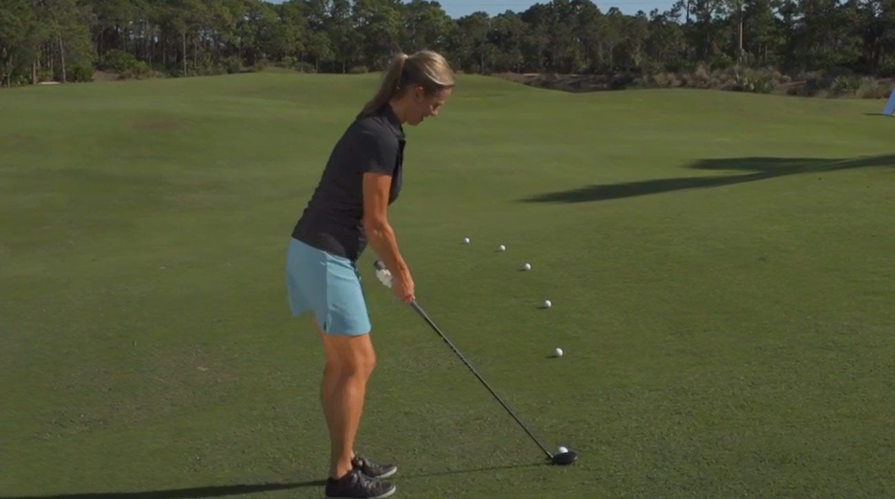 How to hit golf ball that's above your feet Golf Fix of the Week