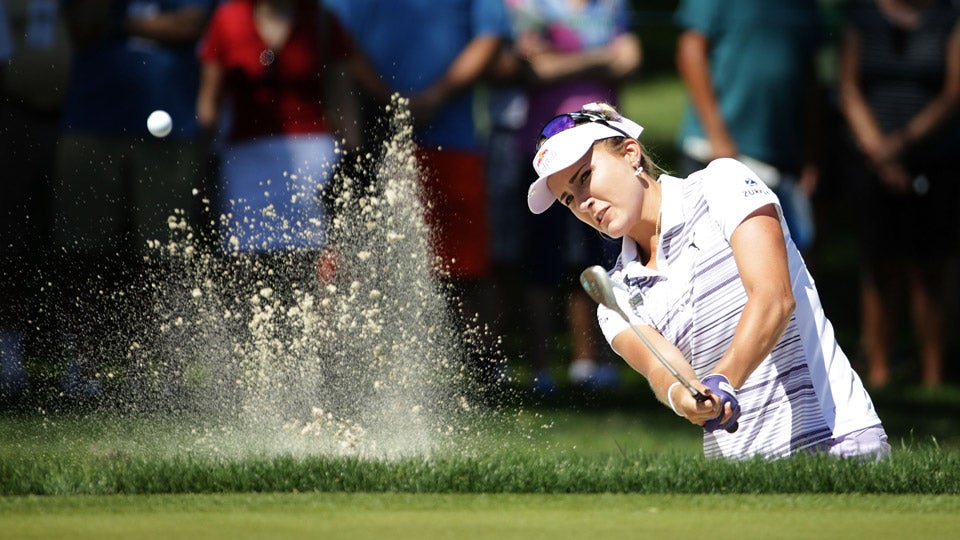 Pernilla Lindberg leads ANA Inspiration; Lexi Thompson is three shots back