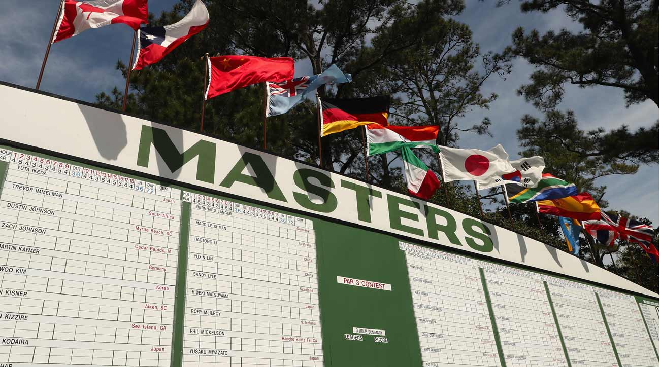 The Masters Pairings 2025