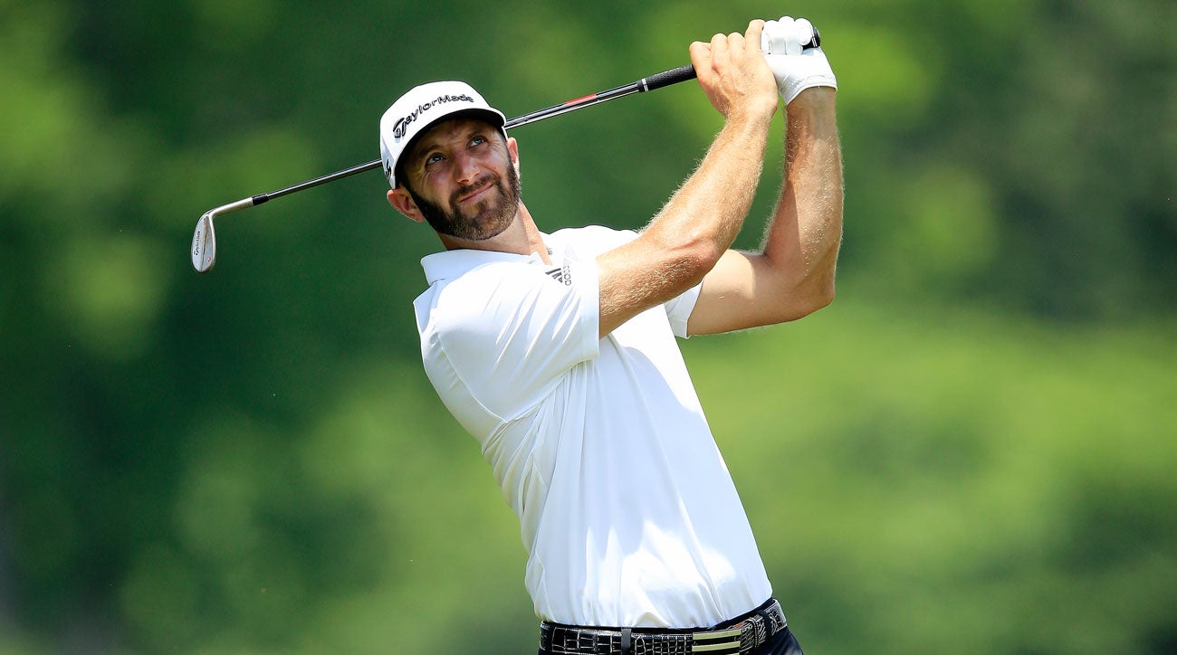 Dustin Johnson charges into St. Jude Classic lead with stellar second round