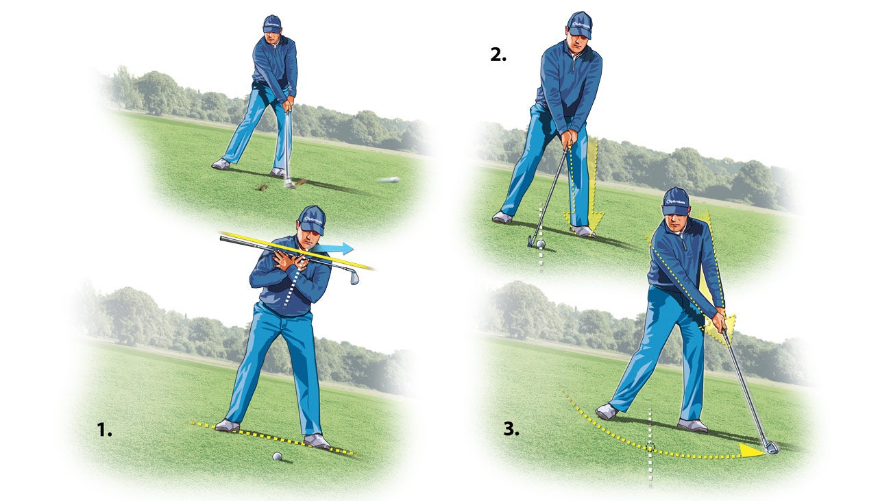 How to handle a downhill lie in golf and hit the green - Golf