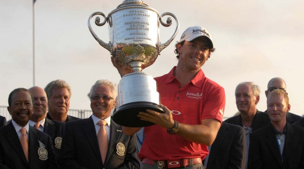 Rory McIlroy slayed the Ocean Course at the 2012 PGA.