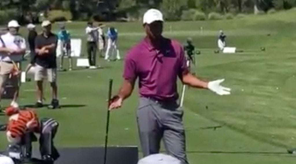 Tiger Woods intimidated pros