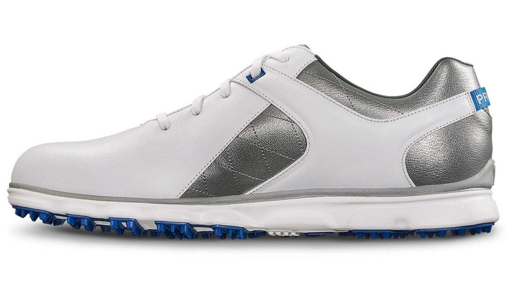 FootJoy's Pro/SL spikeless golf shoes.