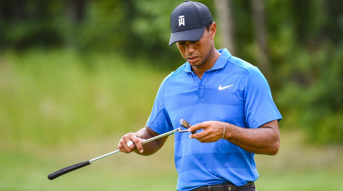 PHOTOS: Check out the new putter Tiger Woods is using at the Dell