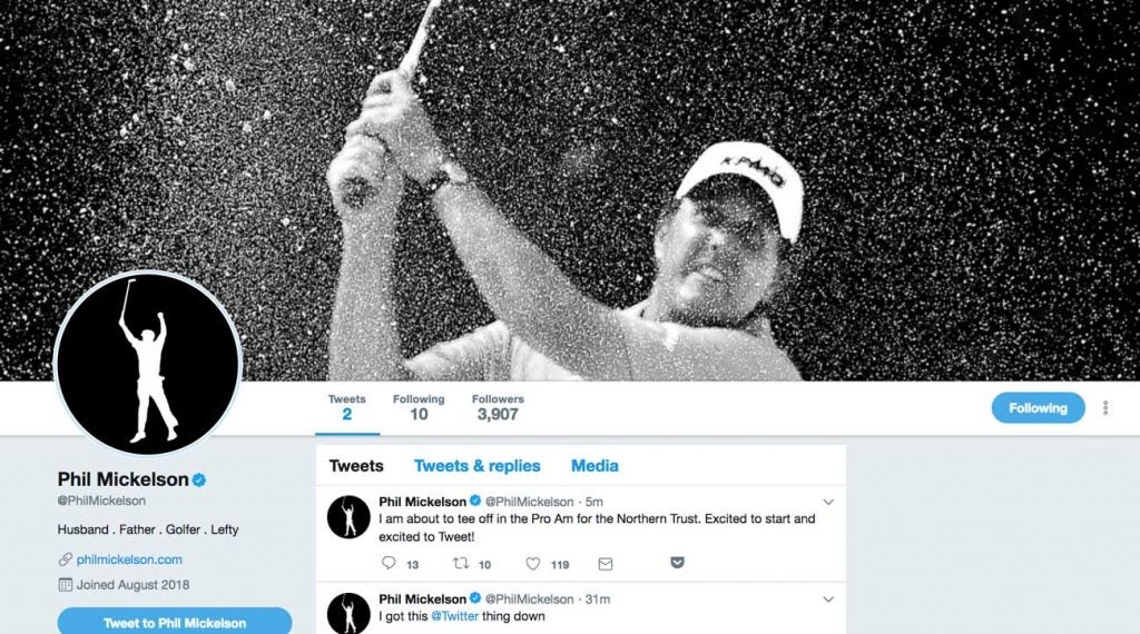 phil mickelson twitter