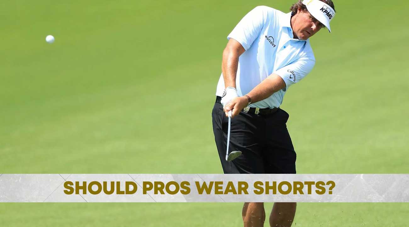 PGA Championship 2018: Shorts for PGA pros?