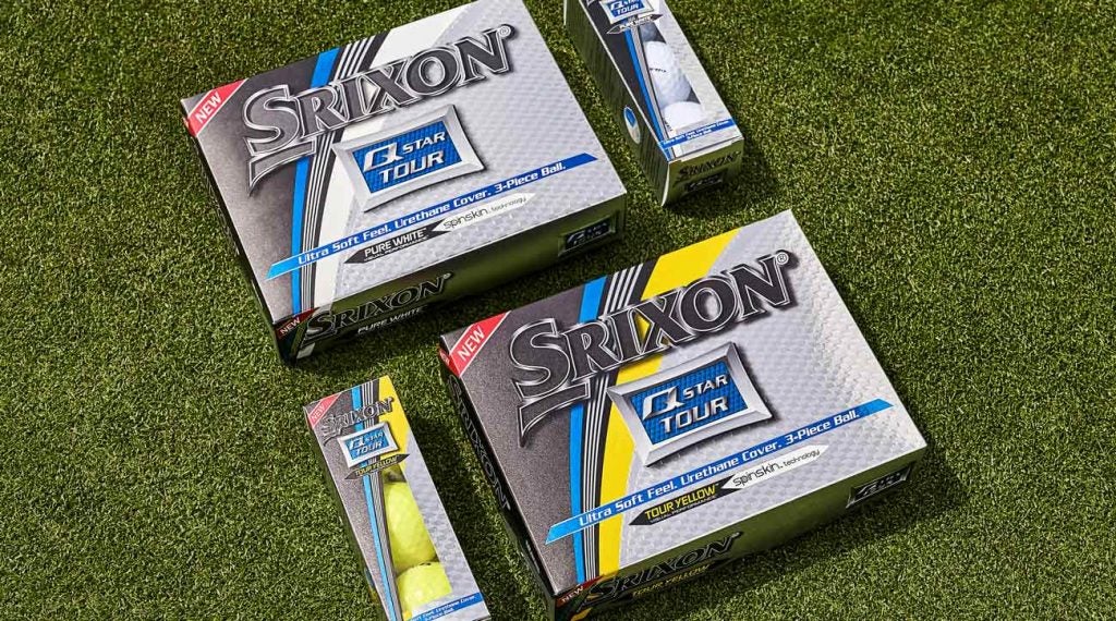 The new Srixon Q-Star Tour golf balls for 2019.