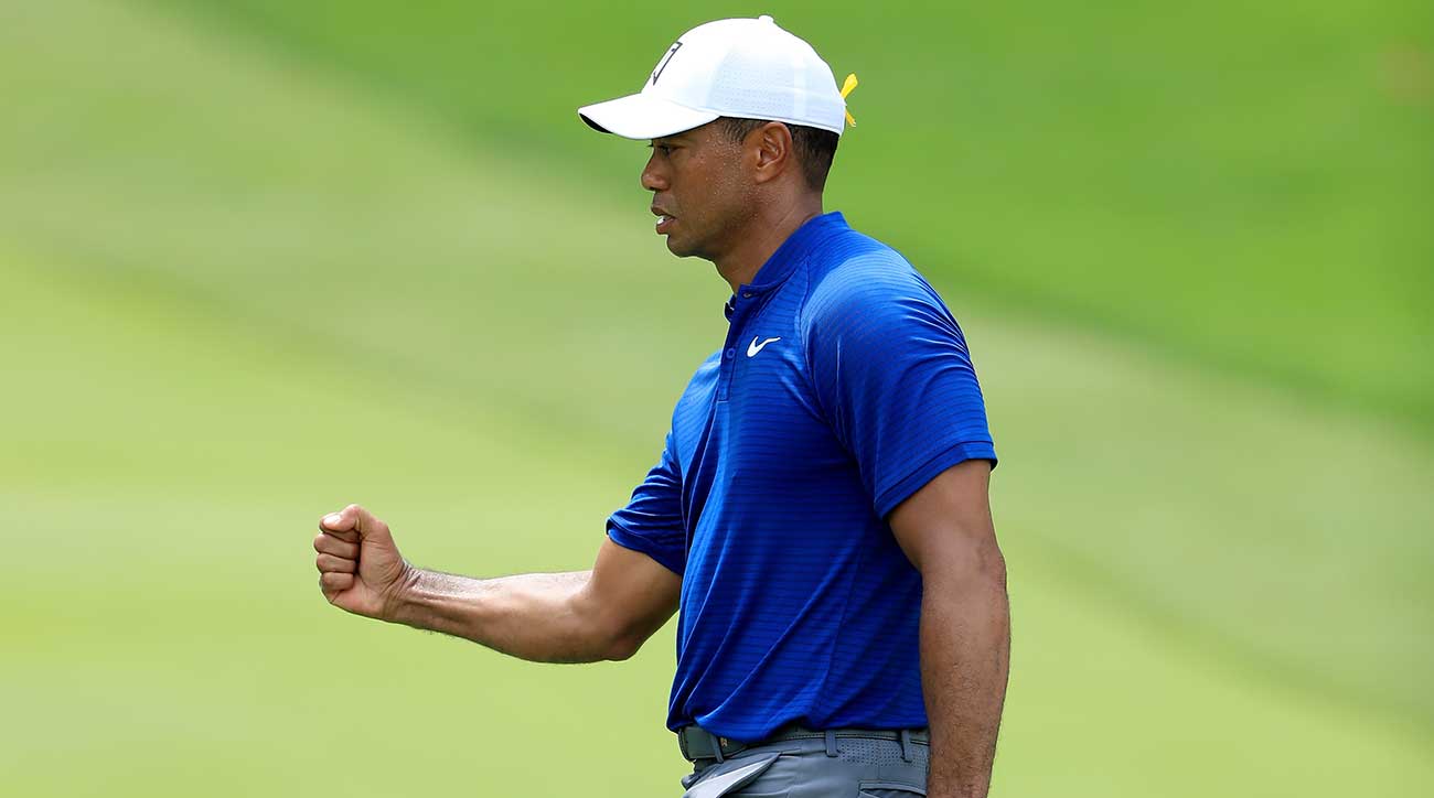 Tiger Woods returned to Firestone for the first time in years and put together a strong performance.