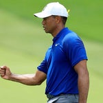 Tiger Woods returned to Firestone for the first time in years and put together a strong performance.