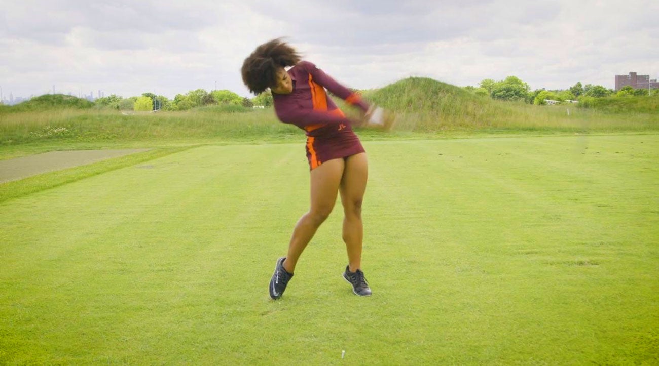 Long Drive star Troy Mullins wants you to drive like her - Golf.