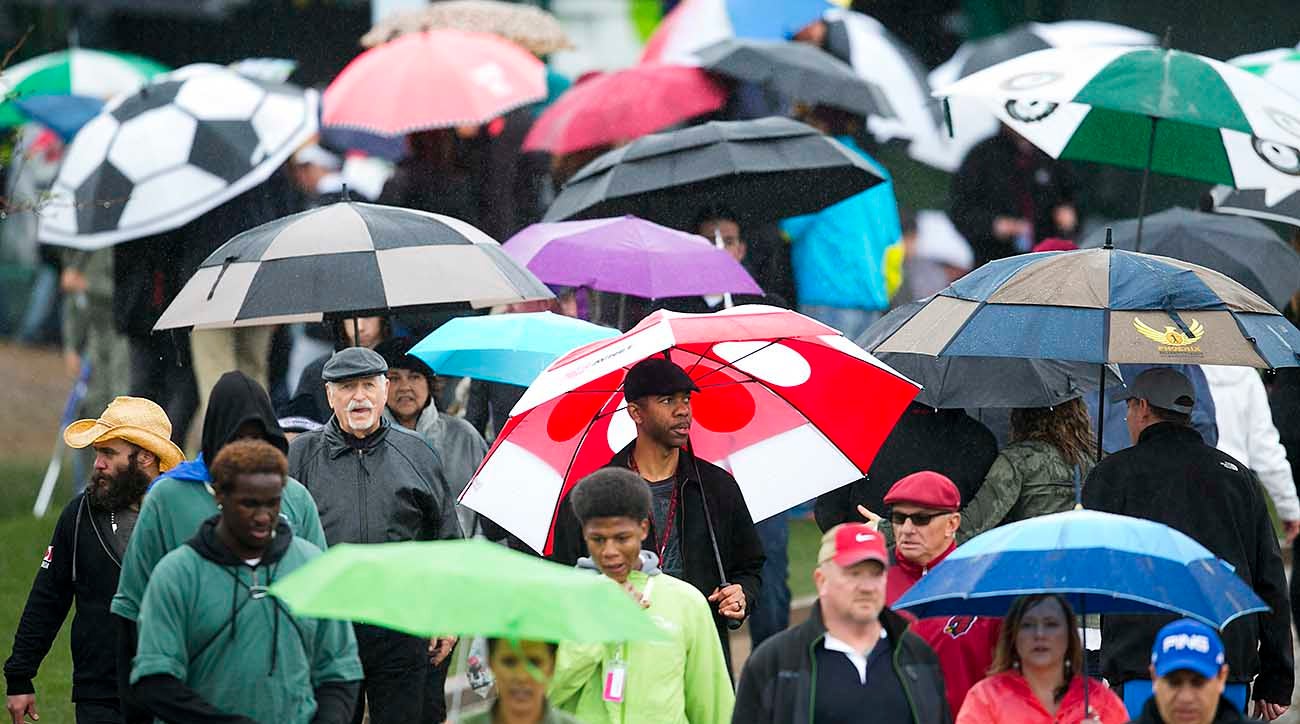 BMW Championship delayed by heavy rain; Monday finish on the horizon ...