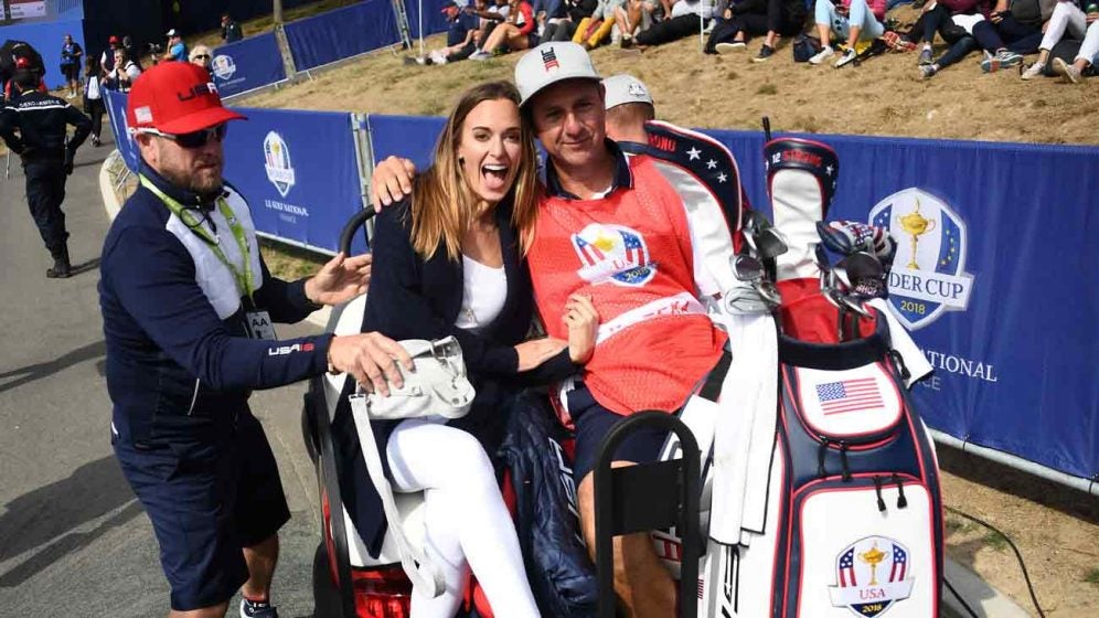 Ryder Cup Wives and girlfriends support US, European teams at Le Golf