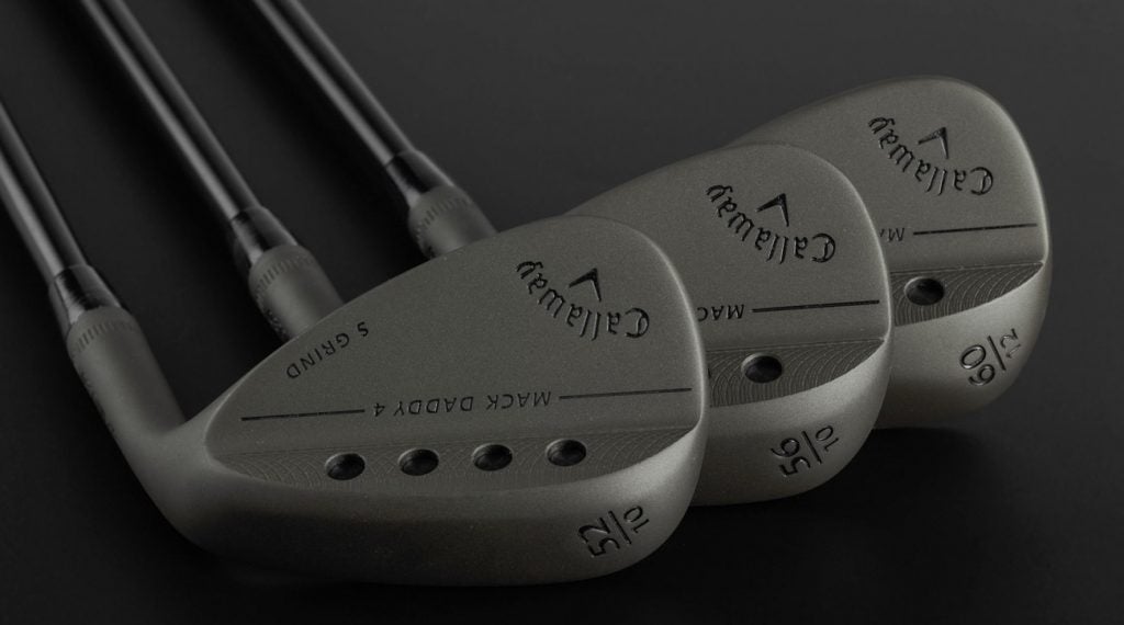 The new Callaway MD4 Tactical wedges.