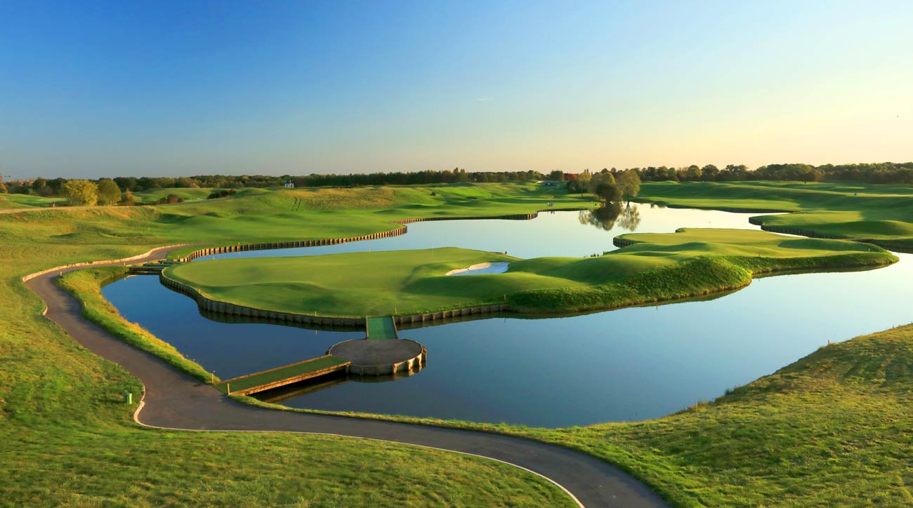 Le Golf National's Albatross golf course, home of 2018 Ryder Cup.